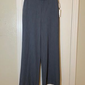 NWT A New Day High Rise Wide Leg Gray Trousers, 10